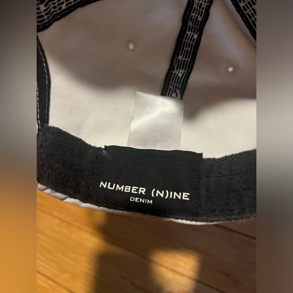 Number Nine Embroidered logo cap - Picture 5 of 5
